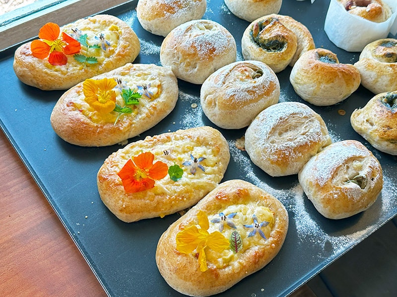 咲くカフェ Flowerのパン ベーカリーカフェ