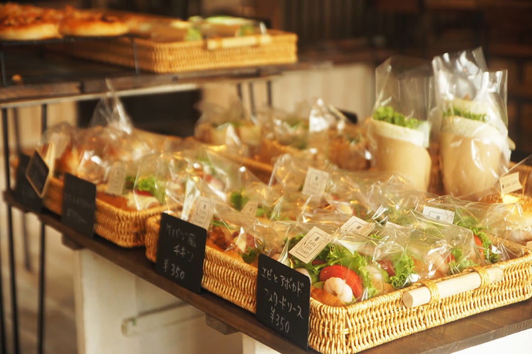 大子町　咲くカフェ Flower サンドイッチ